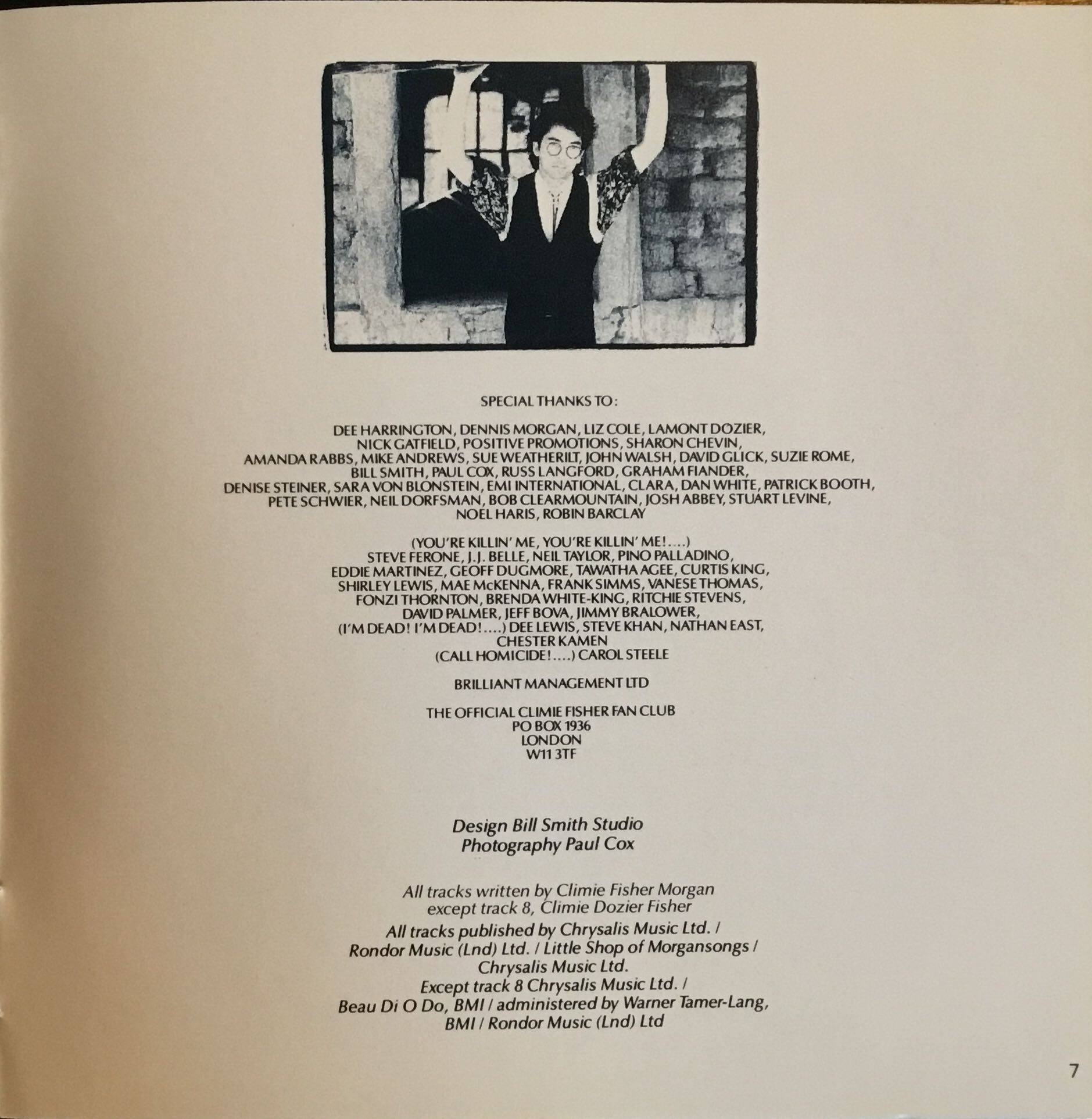 Coming In For The Kill - Climie Fisher (CD - 47) music collectible [Barcode 077779300525] - Main Image 4