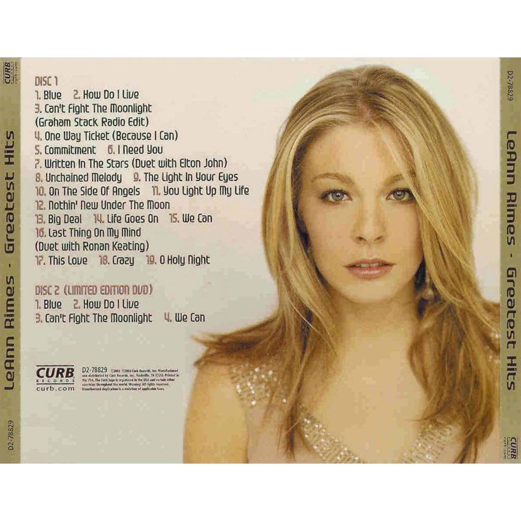 Greatest Hits - Rimes,LeAnn (CD - 71) music collectible - Main Image 2