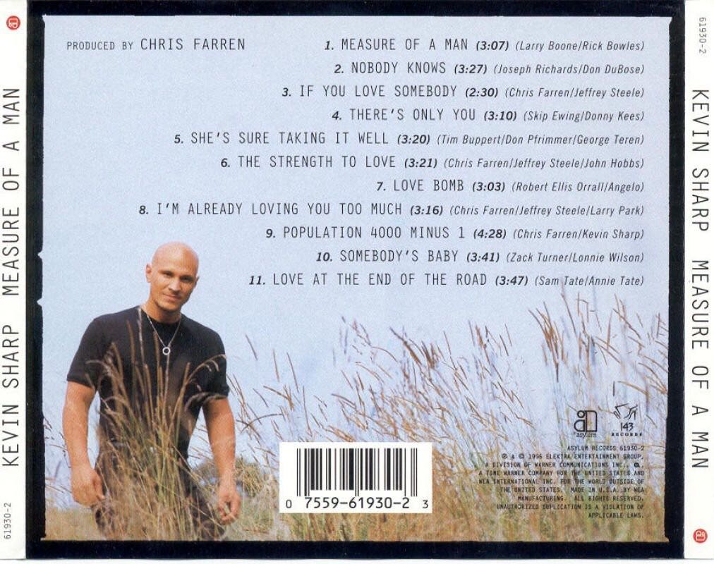 Measure Of A Man - Kevin Sharp (CD) music collectible - Main Image 2