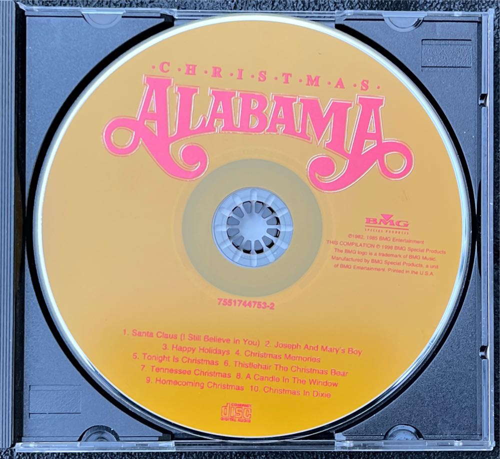 Christmas - Alabama (CD - 35) music collectible [Barcode 755174475320] - Main Image 3