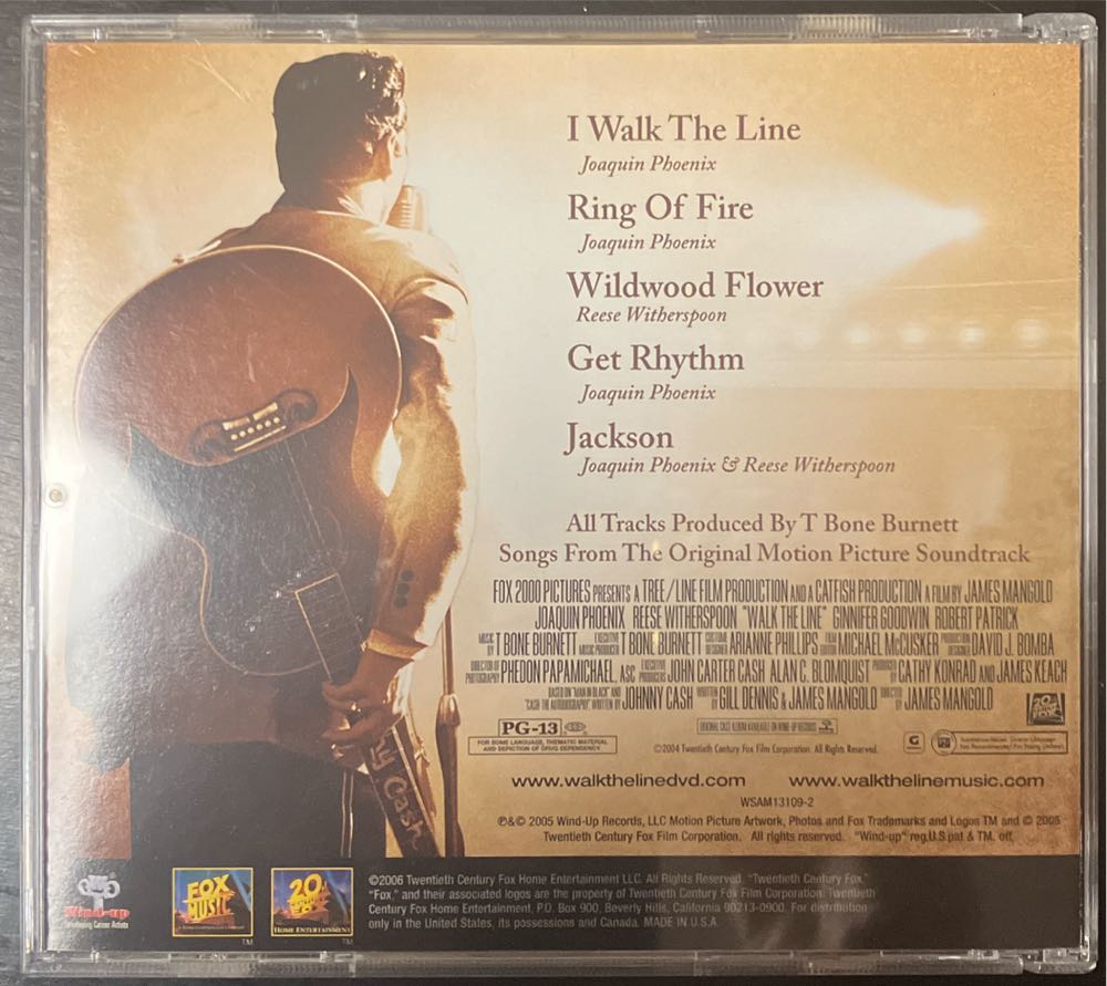 Walk The Line: Music CD - Soundtrack (CD) music collectible - Main Image 2