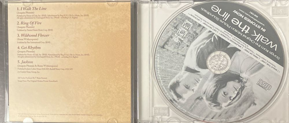 Walk The Line: Music CD - Soundtrack (CD) music collectible - Main Image 3