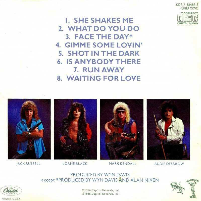 Shot In The Dark - Great White (CD - 35) music collectible - Main Image 3