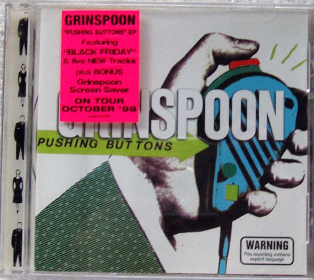 Pushing Buttons - Grinspoon (CD) music collectible [Barcode 602537313327] - Main Image 2