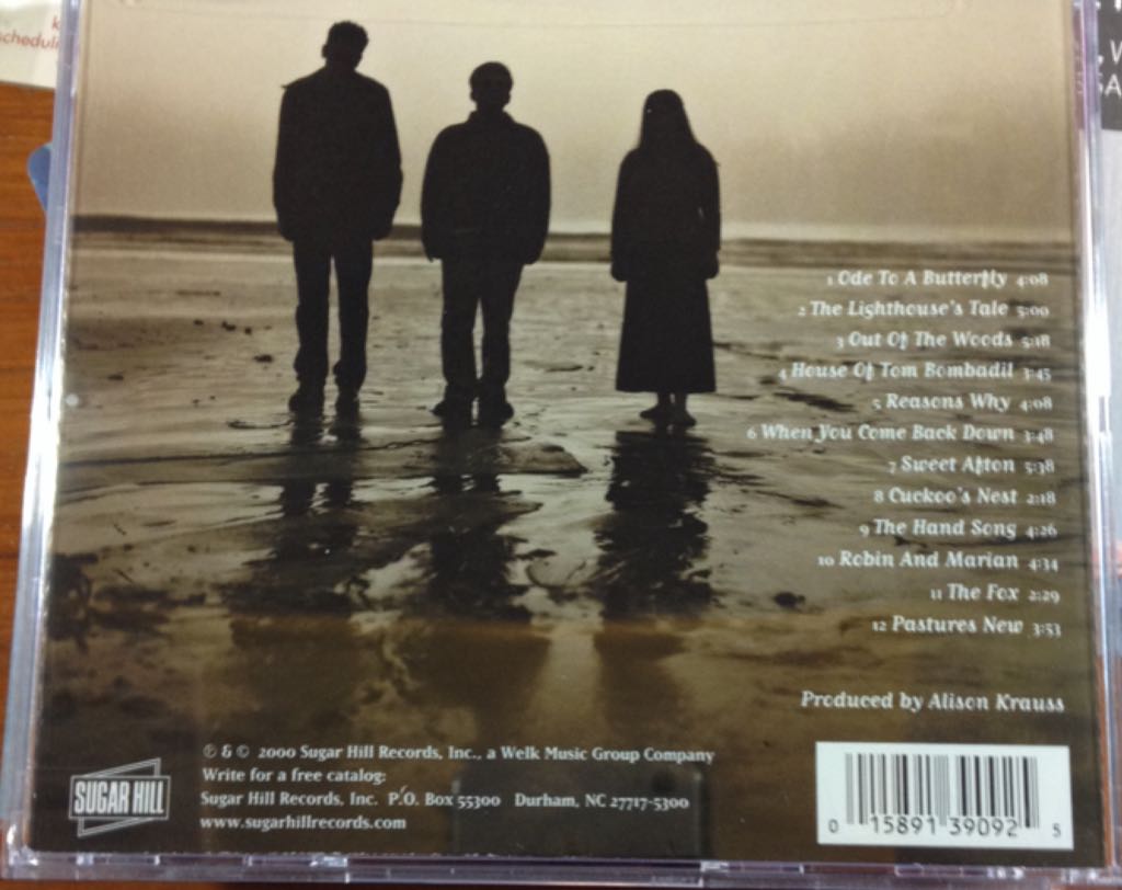 Nickel Creek - Nickel Creek (CD - 50) music collectible [Barcode 015891390925] - Main Image 2