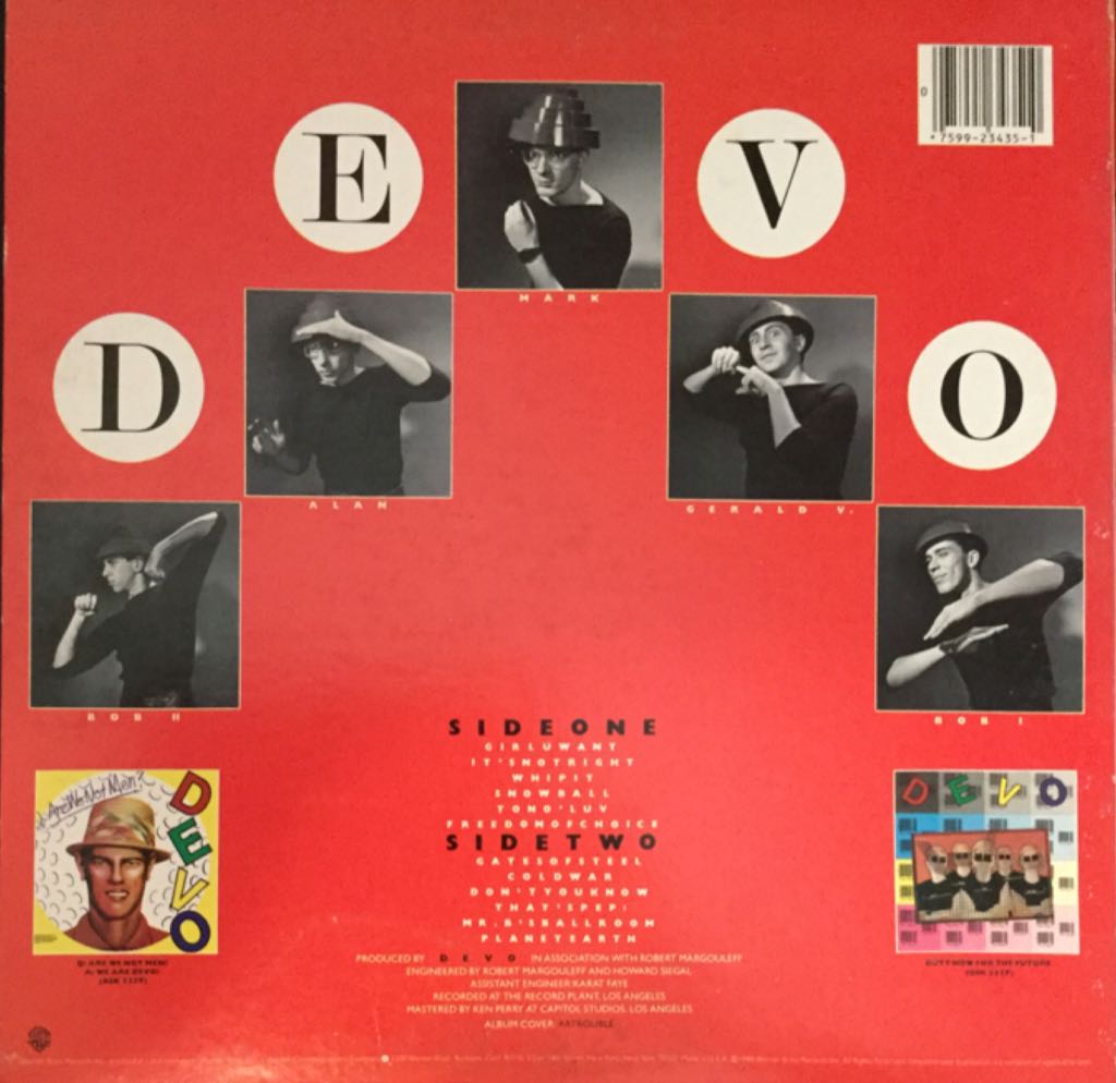 Freedom Of Choice - Devo (12”) music collectible - Main Image 2