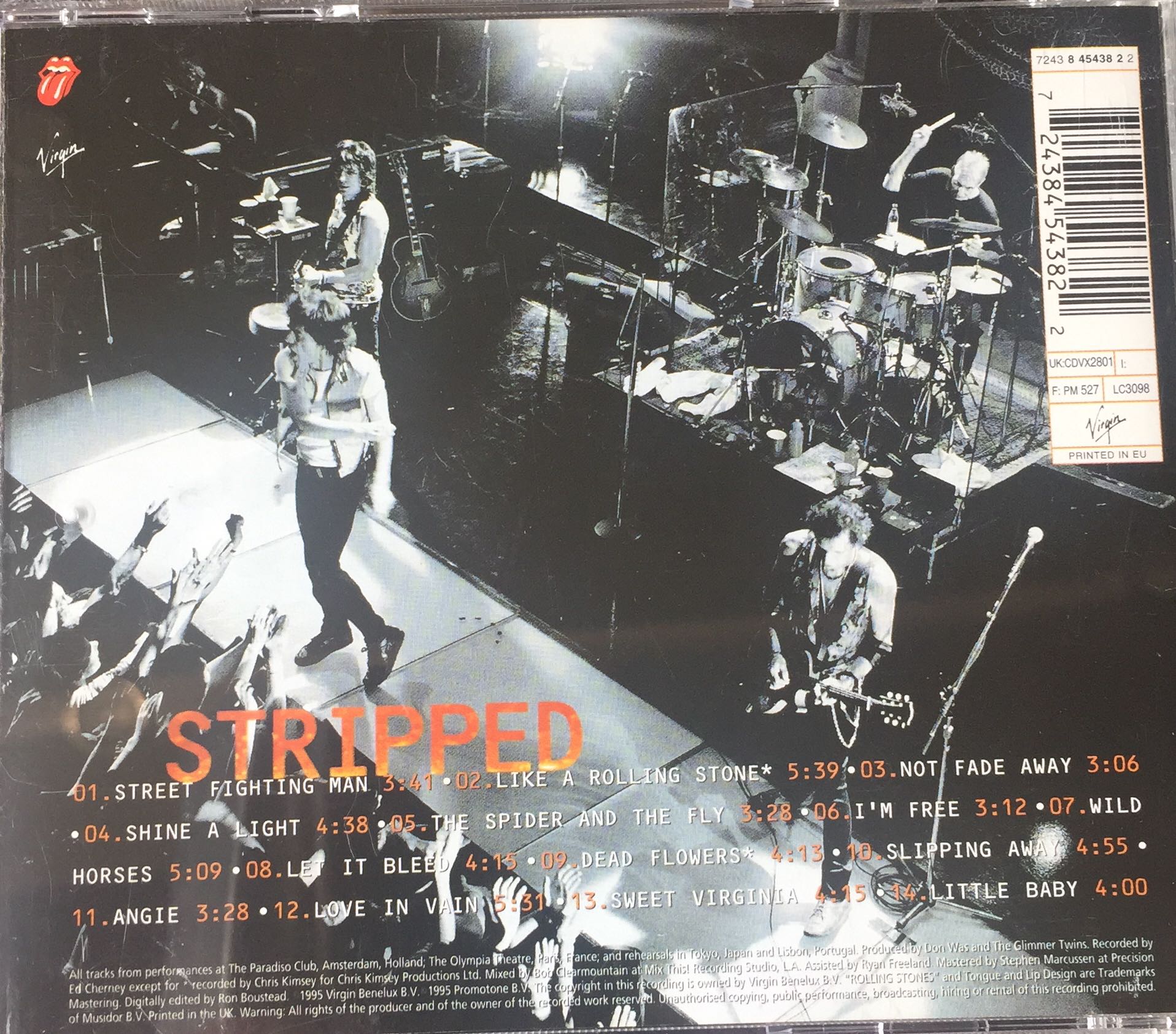 Stripped - Rolling Stones, The (CD) music collectible [Barcode 724384543822] - Main Image 2