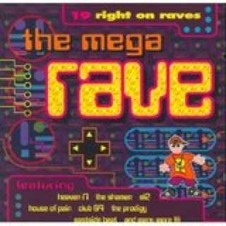 The Mega Rave - Compilation (CD) music collectible [Barcode 077778133926] - Main Image 1