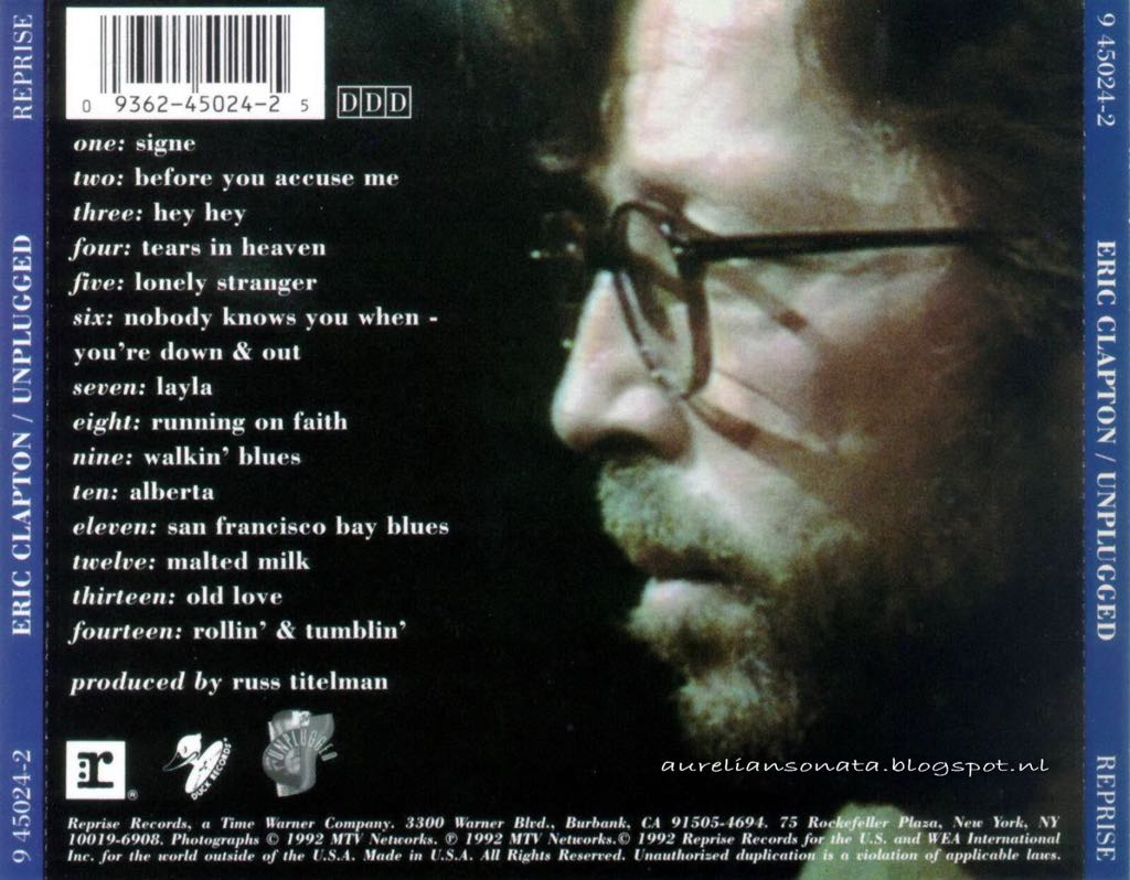 Unplugged - Eric Clapton - Eric Clapton (CD) music collectible - Main Image 2