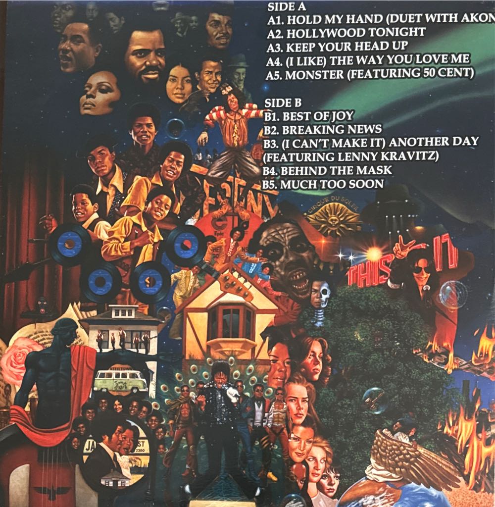 Michael - Michael Jackson (12”) music collectible - Main Image 2