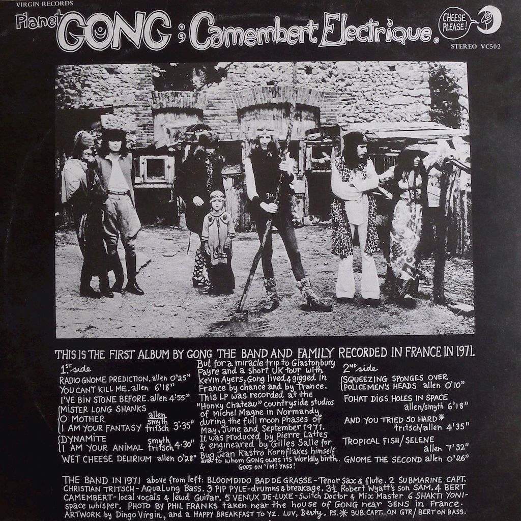 Camembert Electric - Gong (12” - 39:20) music collectible - Main Image 2