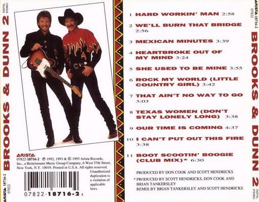 Hard Workin’ Man - Brooks & Dunn (CD) music collectible [Barcode 777497537073] - Main Image 2