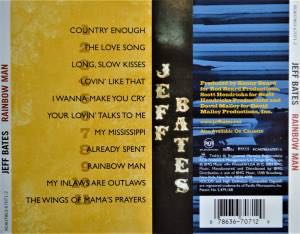 Rainbow Man - Jeff Bates (CD) music collectible - Main Image 2