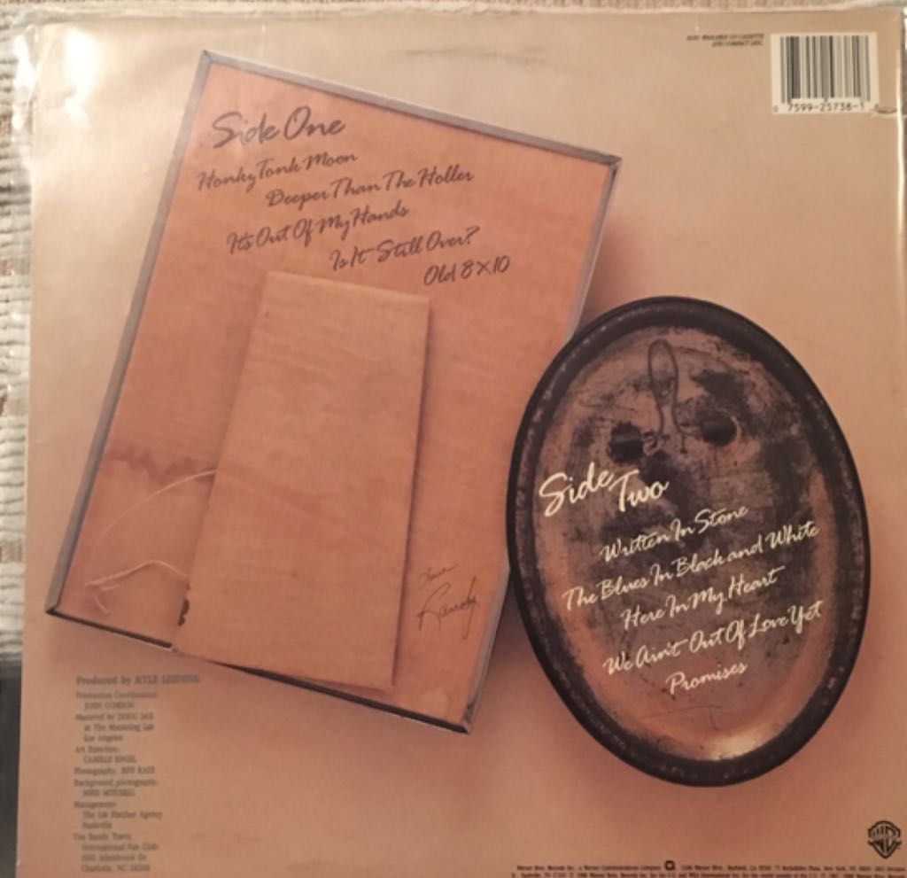 Old 8x10 - Randy Travis (AAC) music collectible [Barcode 075992573818] - Main Image 2