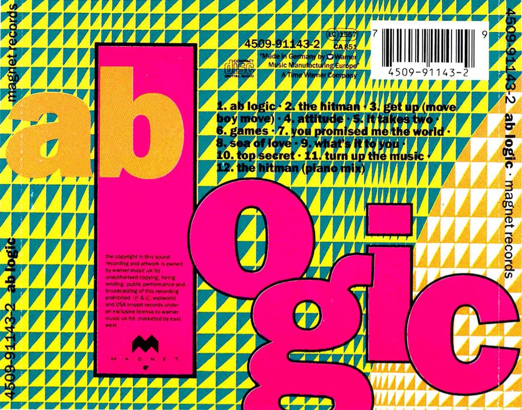 Ab Logic - Ab Logic (CD) music collectible [Barcode 075679222428] - Main Image 2