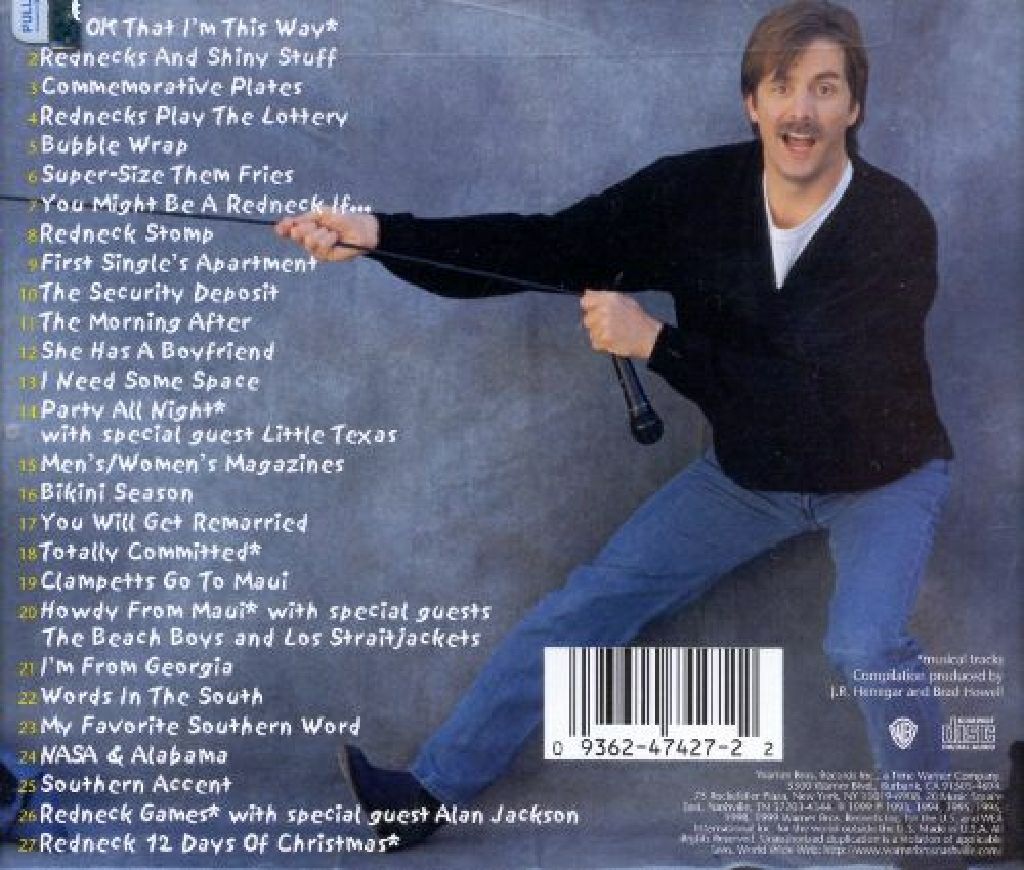 Jeff Foxworthy: Greatest Bits - Jeff Foxworthy (CD - 4307) music collectible [Barcode 093624742722] - Main Image 2