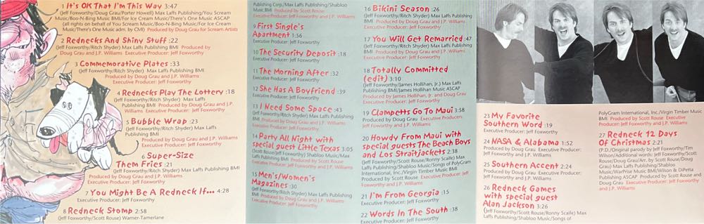 Jeff Foxworthy: Greatest Bits - Jeff Foxworthy (CD - 4307) music collectible [Barcode 093624742722] - Main Image 3