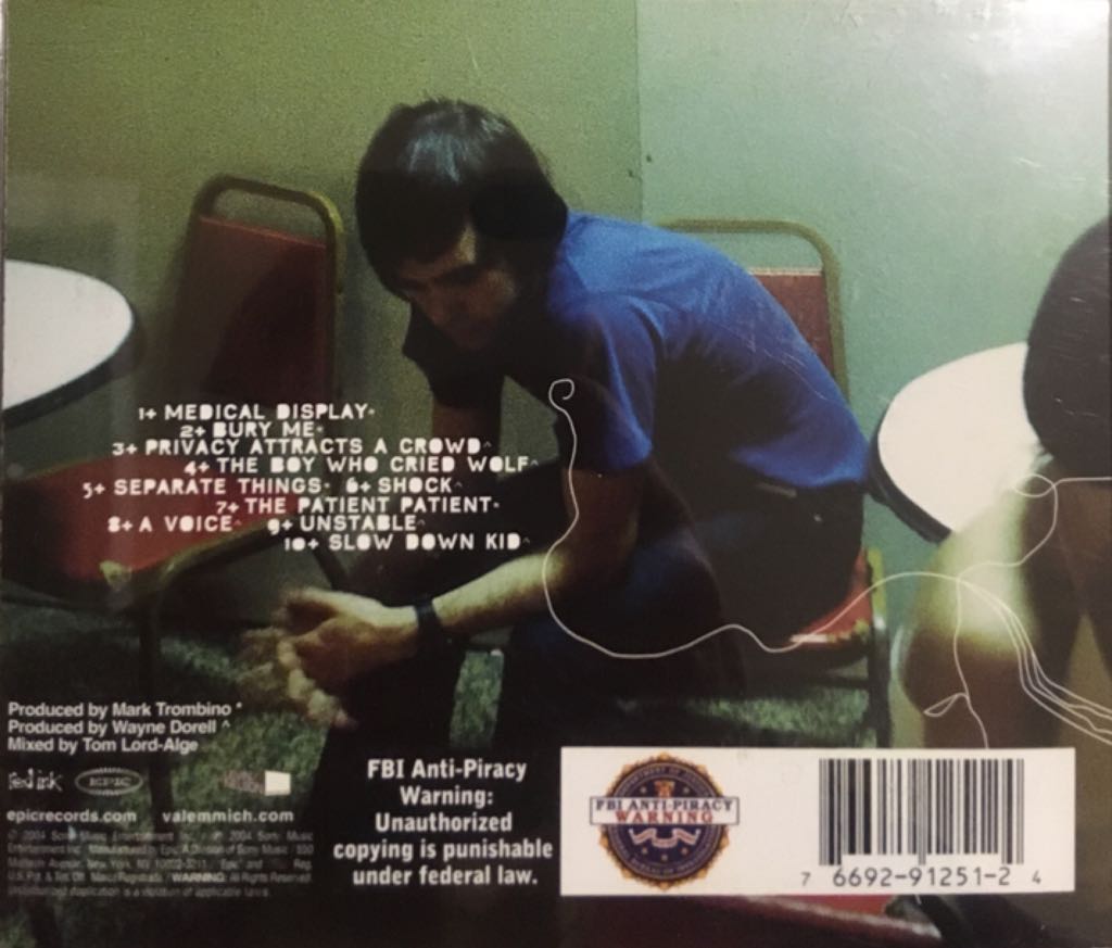 Slow Down Kid - Val Emmich (CD - 3545) music collectible [Barcode 766929125124] - Main Image 2
