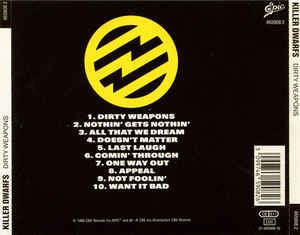 Dirty Weapons - Killer Dwarfs (MP3 - 39) music collectible [Barcode 074644513929] - Main Image 2