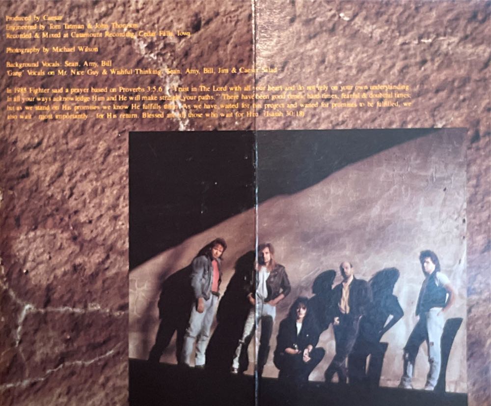 The Waiting - Fighter (Cassette) music collectible [Barcode 080688131647] - Main Image 2