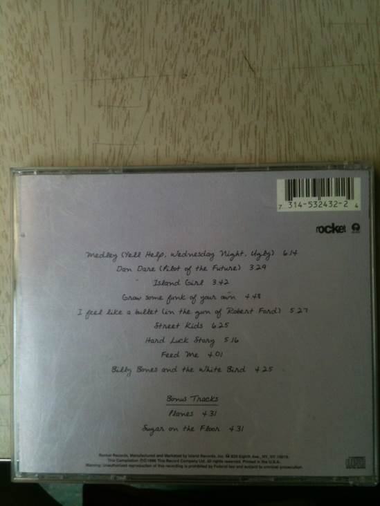 Rock Of The Westies - Elton John (CD) music collectible [Barcode 731453243224] - Main Image 2