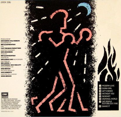 Let’s Dance - Bowie, David (12” - 40) music collectible - Main Image 2