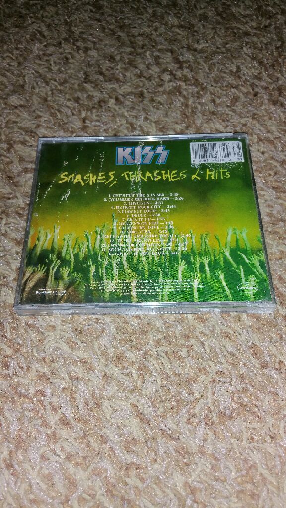 Smashes, Thrashes & Hits - Kiss (CD - 54) music collectible [Barcode 777497427916] - Main Image 2