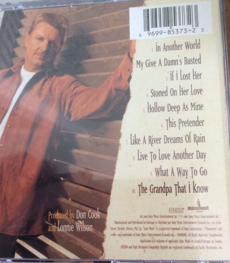 In Another World - Diffie, Joe (CD - 38) music collectible [Barcode 696998537323] - Main Image 2