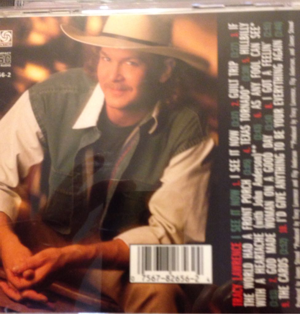 I See It Now - Tracy Lawrence (CD) music collectible [Barcode 075678265624] - Main Image 2