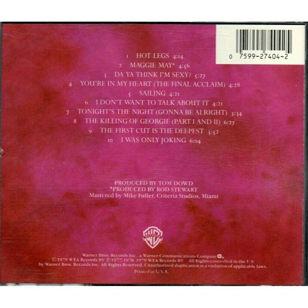 Greatest Hits - Rod Stewart (CD-R) music collectible - Main Image 2