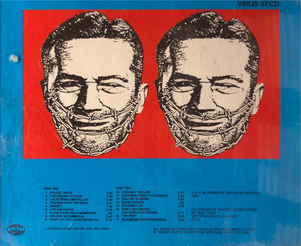 Give Me Convenience or Give Me Death - Dead Kennedys (CD) music collectible [Barcode 721616005721] - Main Image 2