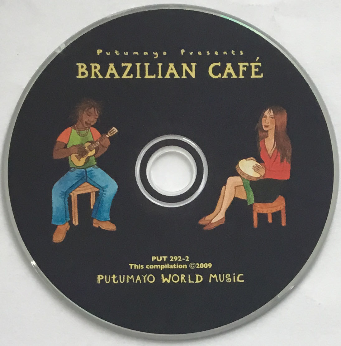 Putumayo Presents: Brazilian Cafe - Verzamel Wereld (CD - 41) music collectible [Barcode 790248029221] - Main Image 4
