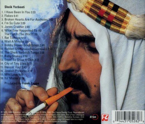 Sheik Yerbouti - Zappa Frank (CD) music collectible [Barcode 5016583602826] - Main Image 2