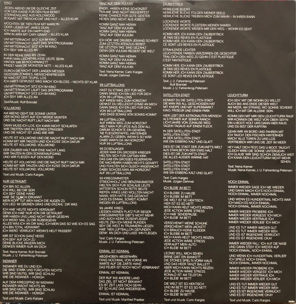 Nena - Nena (12”) music collectible - Main Image 4