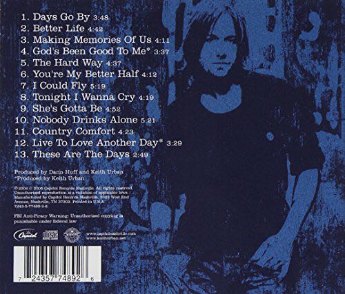 Be Here - Keith Urban (CD) music collectible [Barcode 724357749022] - Main Image 2