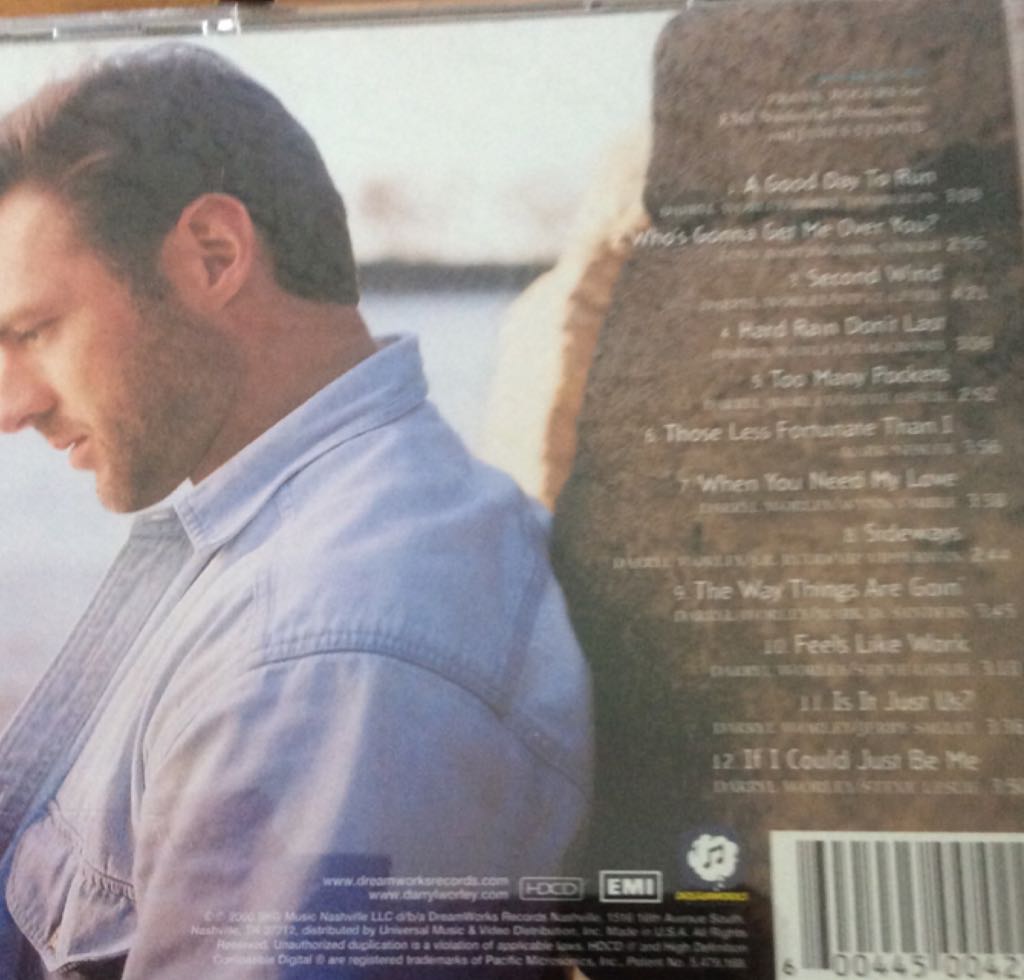 Hard Rain Don’t Last - Darryl Worley (CD) music collectible [Barcode 600445004221] - Main Image 2