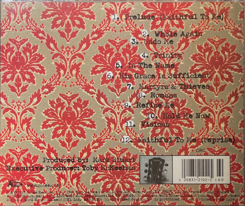 Kansas - Jennifer Knapp music collectible [Barcode 020831210225] - Main Image 2