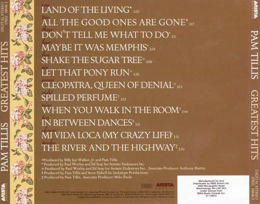 Greatest Hits (Remastered) (MP3) - Tillis, Pam (CD) music collectible - Main Image 2