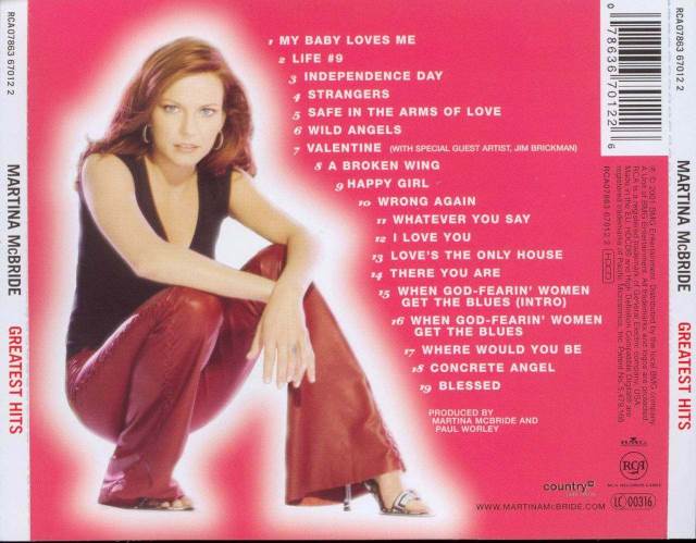 Greatest Hits - Martina McBride (CD) music collectible - Main Image 2