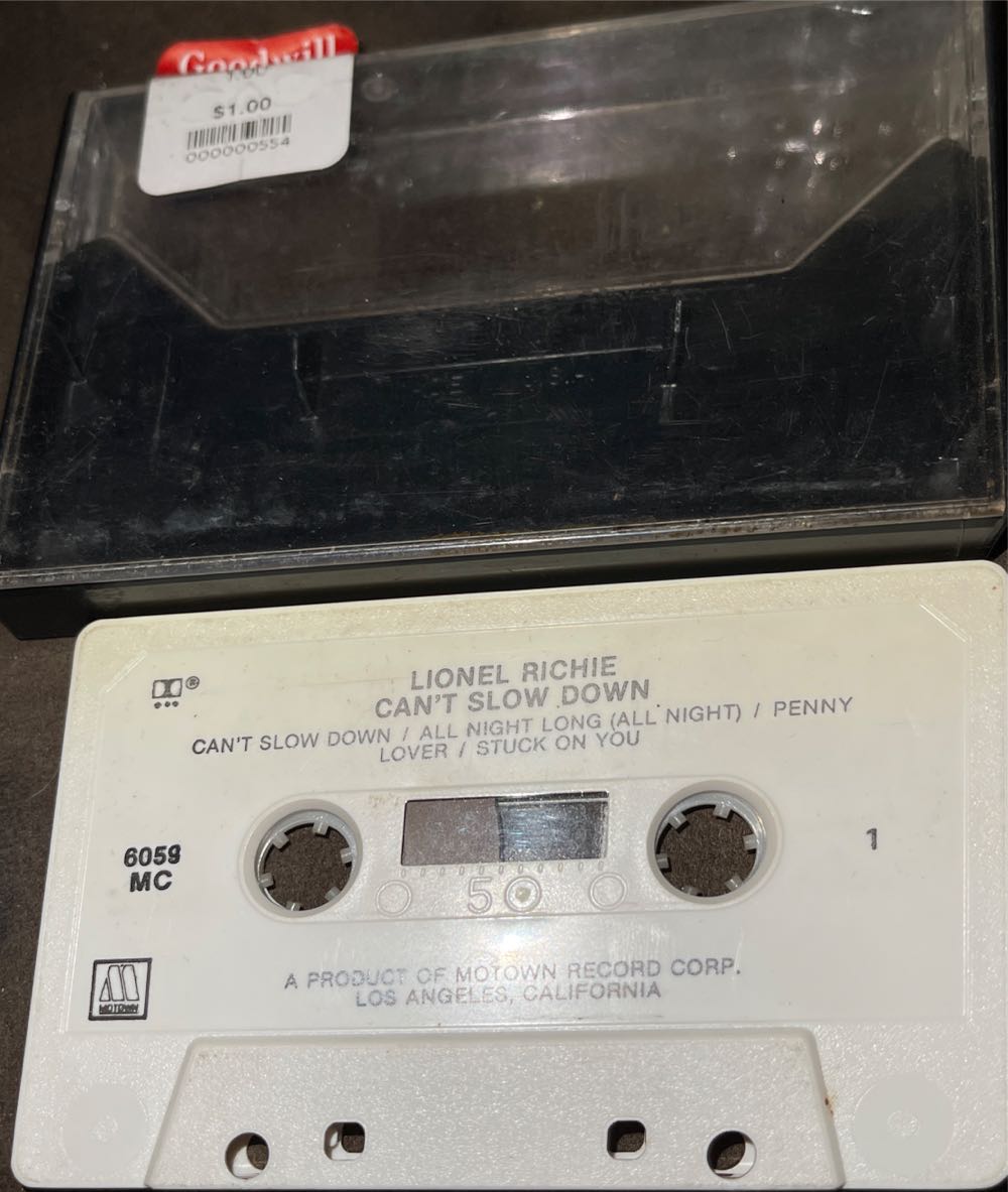 Can’t Slow Down - Lionel Richie (CD - 41) music collectible [Barcode 050109605927] - Main Image 3