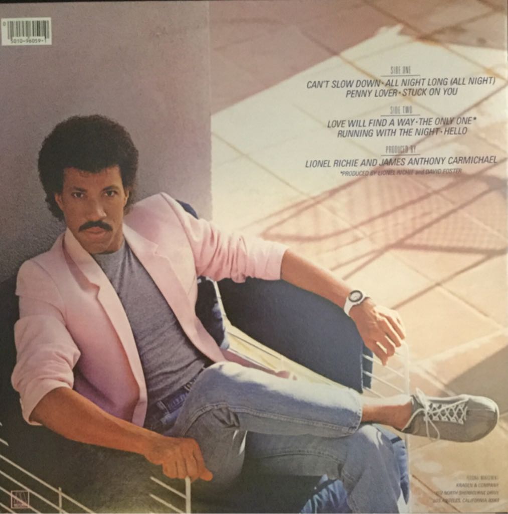 Can’t Slow Down - Lionel Richie (CD) music collectible - Main Image 2