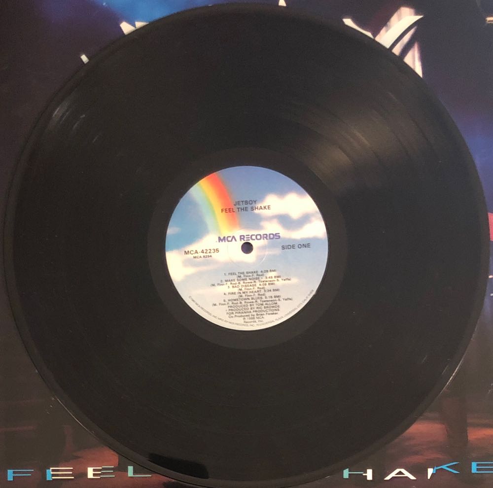 Feel The Shake - Jetboy (12” - 40) music collectible [Barcode 076742223519] - Main Image 3