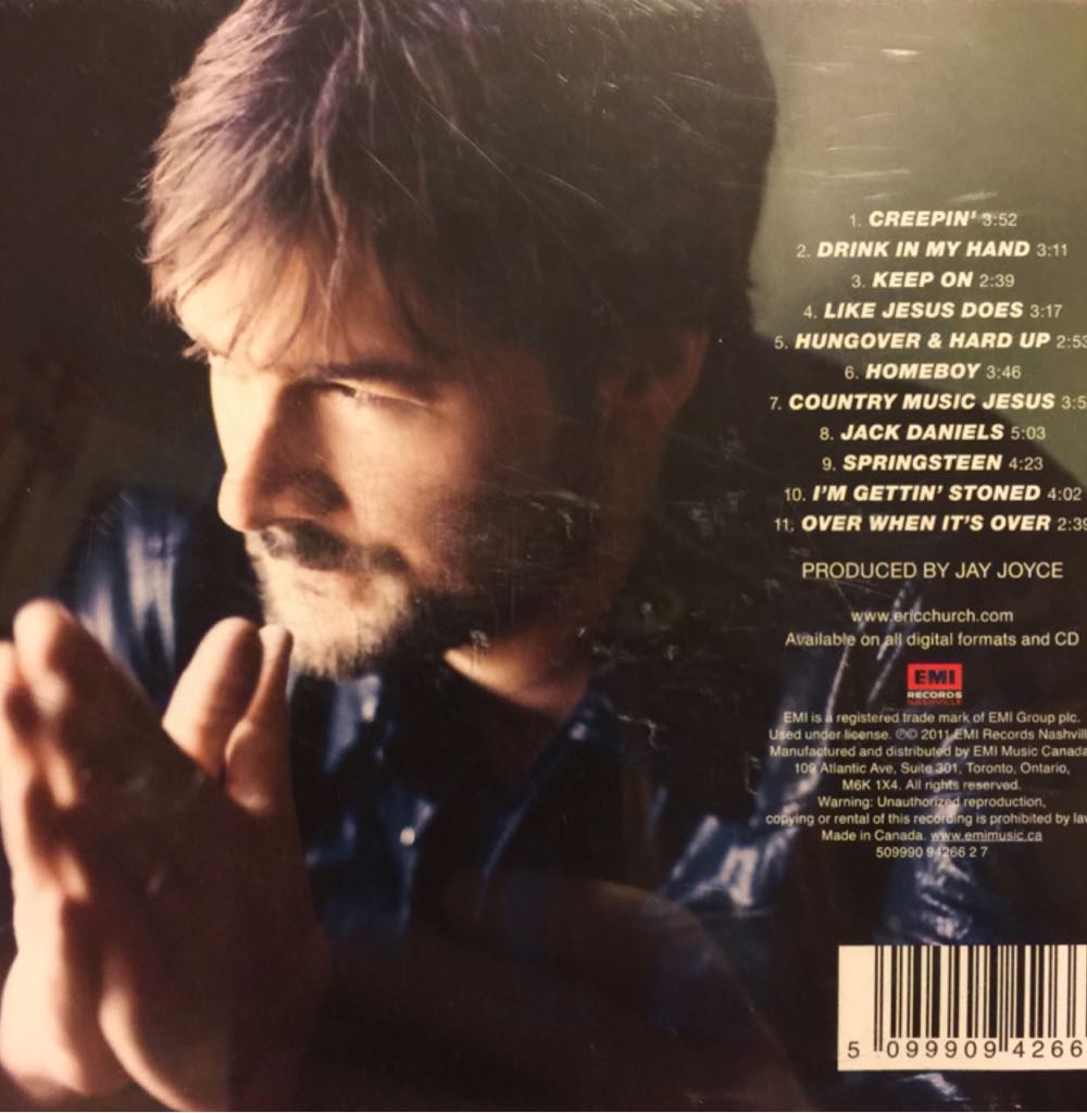Chief - Eric Church (CD - 40) music collectible [Barcode 5099909426627] - Main Image 2