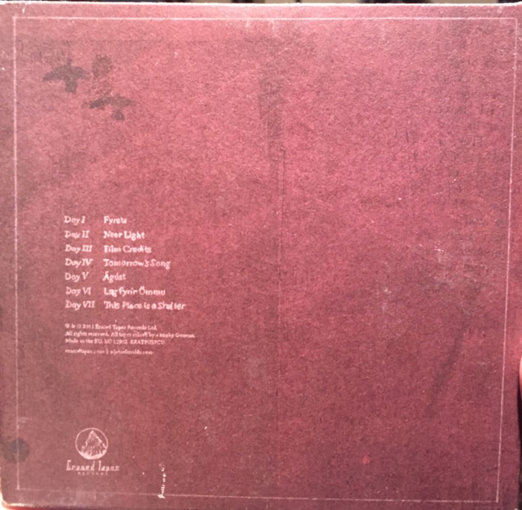 Living Room Songs - Arnalds, Ólafur (CD) music collectible [Barcode 4050486060162] - Main Image 2