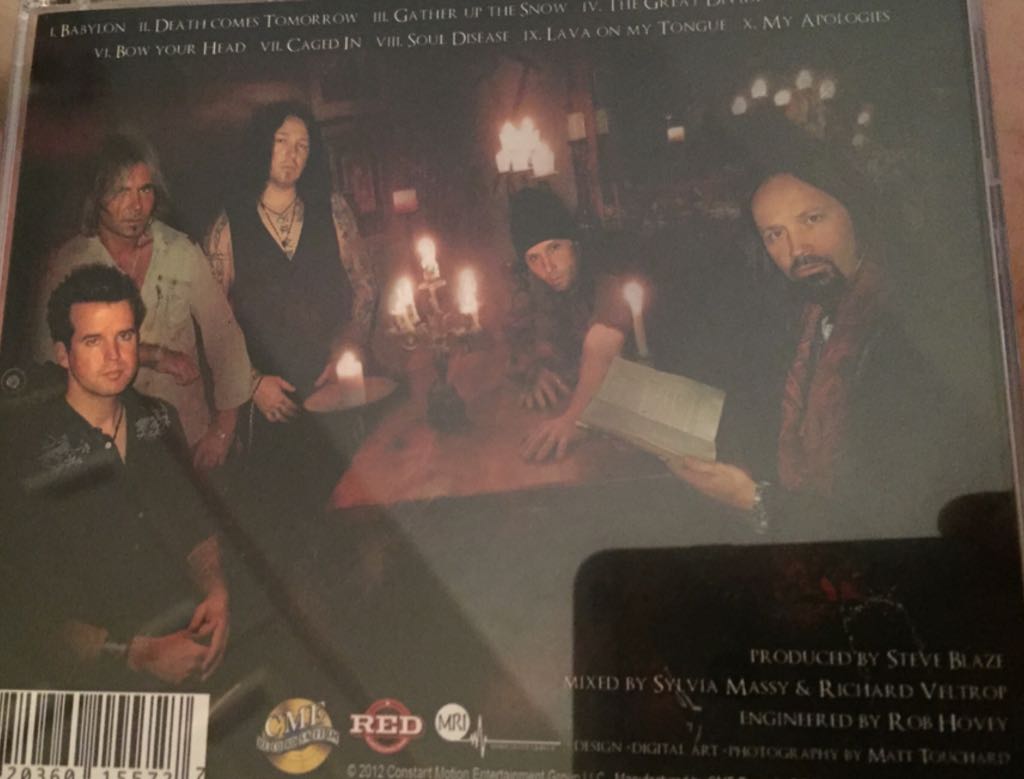 XI: The Days Before Tomorrow - Lillian Axe (CD - 60) music collectible [Barcode 820360155727] - Main Image 2