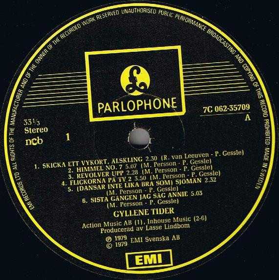 Gyllene Tider - Gyllene Tider (12”) music collectible - Main Image 4