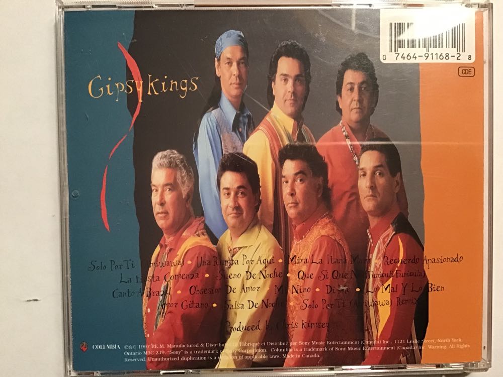 Compas - Gipsy Kings (CD) music collectible [Barcode 074649116828] - Main Image 2