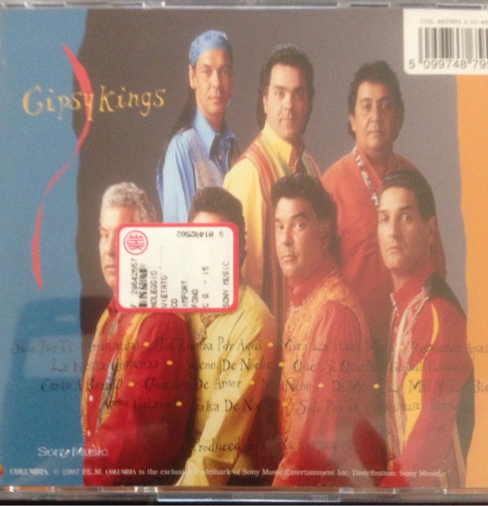 Compas - Gipsy Kings (CD - 59) music collectible [Barcode 5099748799326] - Main Image 2