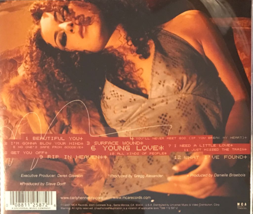 Ultimate High - Hennessy, Carly (CD) music collectible [Barcode 008811258726] - Main Image 2