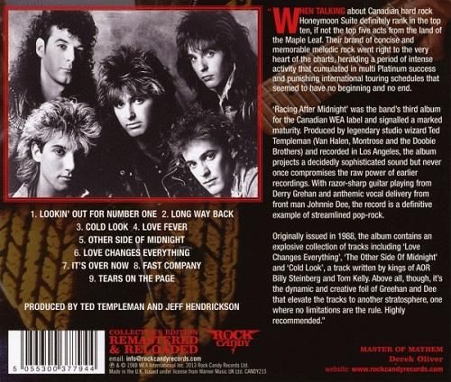Racing After Midnight - Honeymoon Suite (CD - 39) music collectible [Barcode 075992565226] - Main Image 2